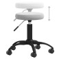 vidaXL Silla de oficina giratoria de terciopelo gris claro vidaXL Silla de oficina giratoria de terciopelo gris claro