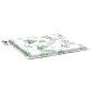 vidaXL Cojines de silla 6 uds tela estampado de hojas 40x40x3 cm vidaXL Cojines de silla 6 uds tela estampado de hojas 40x40x3 cm