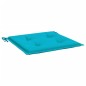 vidaXL Cojines para silla de jardín 6 uds tela turquesa 50x50x3 cm vidaXL Cojines para silla de jardín 6 uds tela turquesa 50x50x3 cm