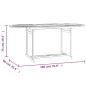 vidaXL Juego de comedor para jardín 9 piezas madera maciza de teca vidaXL Juego de comedor para jardín 9 piezas madera maciza de teca