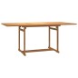 vidaXL Juego de comedor para jardín 9 piezas madera maciza de teca vidaXL Juego de comedor para jardín 9 piezas madera maciza de teca