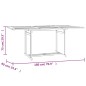 vidaXL Juego de comedor para jardín 9 piezas madera maciza de teca vidaXL Juego de comedor para jardín 9 piezas madera maciza de teca