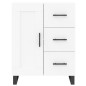 vidaXL Aparador alto madera contrachapada blanco 69,5x34x180 cm vidaXL Aparador alto madera contrachapada blanco 69,5x34x180 cm