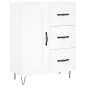 vidaXL Aparador alto madera contrachapada blanco 69,5x34x180 cm vidaXL Aparador alto madera contrachapada blanco 69,5x34x180 cm
