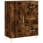 vidaXL Aparador alto madera contrachapada roble ahumado 69,5x34x180 cm vidaXL Aparador alto madera contrachapada roble ahumado 69,5x34x180 cm