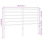 vidaXL Cabecero de metal blanco 160 cm vidaXL Cabecero de metal blanco 160 cm