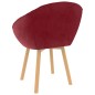 vidaXL Silla de comedor terciopelo rojo vino tinto vidaXL Silla de comedor terciopelo rojo vino tinto