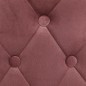 vidaXL Taburetes de cocina 2 unidades terciopelo rosa vidaXL Taburetes de cocina 2 unidades terciopelo rosa