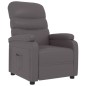 vidaXL Sillón reclinable de cuero sintético gris vidaXL Sillón reclinable de cuero sintético gris