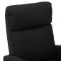 vidaXL Sillón de masaje de cuero sintético negro vidaXL Sillón de masaje de cuero sintético negro