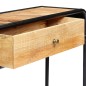 vidaXL Mesa consola de madera maciza de mango 118x30x75 cm vidaXL Mesa consola de madera maciza de mango 118x30x75 cm