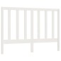 vidaXL Cabecero de cama madera maciza de pino blanco 166x4x100 cm vidaXL Cabecero de cama madera maciza de pino blanco 166x4x100 cm