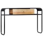 vidaXL Mesa consola de madera maciza de mango 118x30x75 cm vidaXL Mesa consola de madera maciza de mango 118x30x75 cm