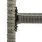 vidaXL Taburetes de cocina con cojines 3 uds ratán sintético gris vidaXL Taburetes de cocina con cojines 3 uds ratán sintético gris
