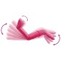 vidaXL Tumbona plegable de tela Oxford rosa vidaXL Tumbona plegable de tela Oxford rosa