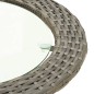 vidaXL Set de sofás en forma de L 2 pzas cojines ratán sintético gris vidaXL Set de sofás en forma de L 2 pzas cojines ratán sintético gris