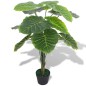vidaXL Planta de taro artificial con macetero 85 cm verde vidaXL Planta de taro artificial con macetero 85 cm verde