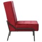vidaXL Silla de relajación de terciopelo color vino tinto 65x79x87 cm vidaXL Silla de relajación de terciopelo color vino tinto 65x79x87 cm