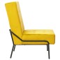vidaXL Silla de relajación de terciopelo amarillo mostaza 65x79x87 cm vidaXL Silla de relajación de terciopelo amarillo mostaza 65x79x87 cm
