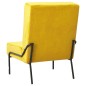 vidaXL Silla de relajación de terciopelo amarillo mostaza 65x79x87 cm vidaXL Silla de relajación de terciopelo amarillo mostaza 65x79x87 cm