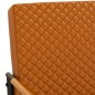 vidaXL Silla voladiza cuero sintético marrón vidaXL Silla voladiza cuero sintético marrón