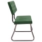 vidaXL Banco de terciopelo verde oscuro 110 cm vidaXL Banco de terciopelo verde oscuro 110 cm