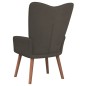 vidaXL Sillón de relax de terciopelo gris oscuro vidaXL Sillón de relax de terciopelo gris oscuro