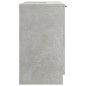vidaXL Armario de baño contrachapado gris hormigón 64,5x33,5x59 cm vidaXL Armario de baño contrachapado gris hormigón 64,5x33,5x59 cm