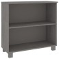 vidaXL Aparador HAMAR madera maciza de pino gris claro 85x35x80 cm vidaXL Aparador HAMAR madera maciza de pino gris claro 85x35x80 cm