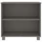 vidaXL Aparador HAMAR madera maciza de pino gris claro 85x35x80 cm vidaXL Aparador HAMAR madera maciza de pino gris claro 85x35x80 cm