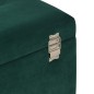 vidaXL Banco con compartimento de terciopelo verde 80 cm vidaXL Banco con compartimento de terciopelo verde 80 cm