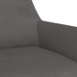 vidaXL Silla de comedor giratoria de terciopelo gris oscuro vidaXL Silla de comedor giratoria de terciopelo gris oscuro