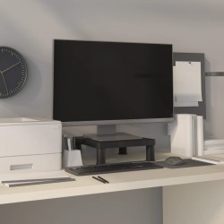 vidaXL Soporte para monitor negro 33,5x34x10,5 cm