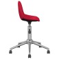 vidaXL Sillas de comedor giratorias 2 unidades tela rojo vino tinto vidaXL Sillas de comedor giratorias 2 unidades tela rojo vino tinto
