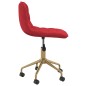 vidaXL Sillas de comedor giratorias 2 unidades terciopelo rojo tinto vidaXL Sillas de comedor giratorias 2 unidades terciopelo rojo tinto