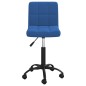 vidaXL Sillas de comedor giratorias 2 uds terciopelo azul vidaXL Sillas de comedor giratorias 2 uds terciopelo azul