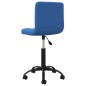 vidaXL Sillas de comedor giratorias 2 uds terciopelo azul vidaXL Sillas de comedor giratorias 2 uds terciopelo azul