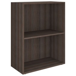 vidaXL Estantería de madera de ingeniería gris Sonoma 60x31x78 cm