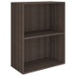 vidaXL Estantería de madera de ingeniería gris Sonoma 60x31x78 cm vidaXL Estantería de madera de ingeniería gris Sonoma 60x31x78 cm