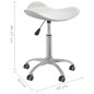 vidaXL Sillas de comedor giratorias 2 unidades cuero sintético blanco vidaXL Sillas de comedor giratorias 2 unidades cuero sintético blanco