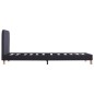 vidaXL Estructura de cama de tela gris oscuro 90x200 cm vidaXL Estructura de cama de tela gris oscuro 90x200 cm