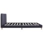 vidaXL Estructura de cama de tela gris oscuro 180x200 cm vidaXL Estructura de cama de tela gris oscuro 180x200 cm