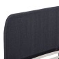vidaXL Estructura de cama de tela gris oscuro 180x200 cm vidaXL Estructura de cama de tela gris oscuro 180x200 cm