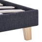 vidaXL Estructura de cama de tela gris oscuro 180x200 cm vidaXL Estructura de cama de tela gris oscuro 180x200 cm