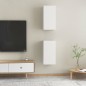 vidaXL Muebles para TV 2 uds madera contrachapada blanco 30,5x30x60 cm vidaXL Muebles para TV 2 uds madera contrachapada blanco 30,5x30x60 cm