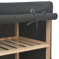vidaXL Armario de tela gris 135x40x170 cm vidaXL Armario de tela gris 135x40x170 cm