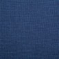 vidaXL Sillón en forma de cubo de tela azul vidaXL Sillón en forma de cubo de tela azul