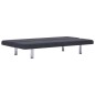vidaXL Sofá cama de poliéster gris oscuro vidaXL Sofá cama de poliéster gris oscuro