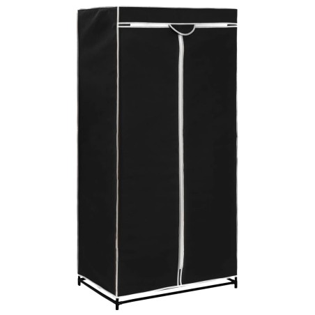 vidaXL Armario negro 75x50x160 cm