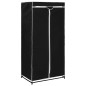 vidaXL Armario negro 75x50x160 cm vidaXL Armario negro 75x50x160 cm